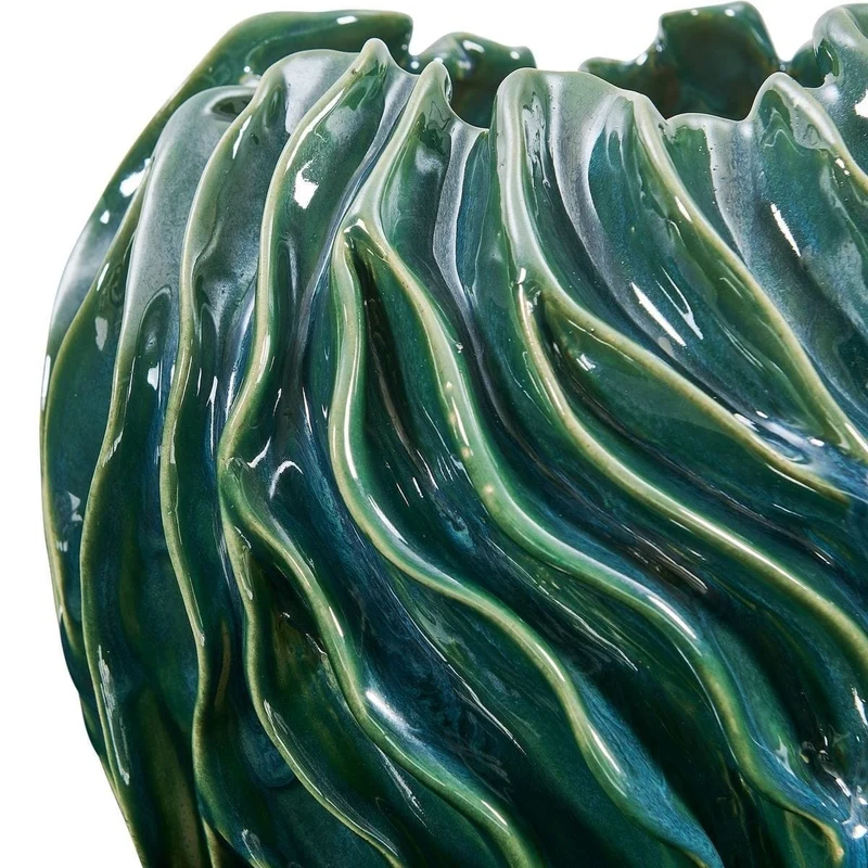 Veridian Ridge Indoor-Outdoor Vases - Set of 2