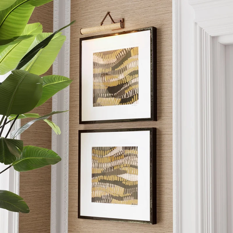 Print Metallic Undulation by June Erica Vess set 2