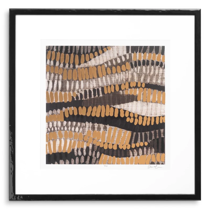 Print Metallic Undulation by June Erica Vess set 2