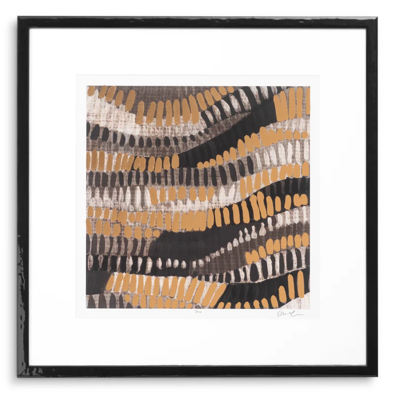 Print Metallic Undulation by June Erica Vess set 2