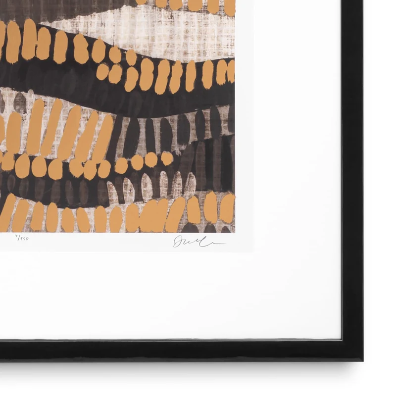 Print Metallic Undulation by June Erica Vess set 2
