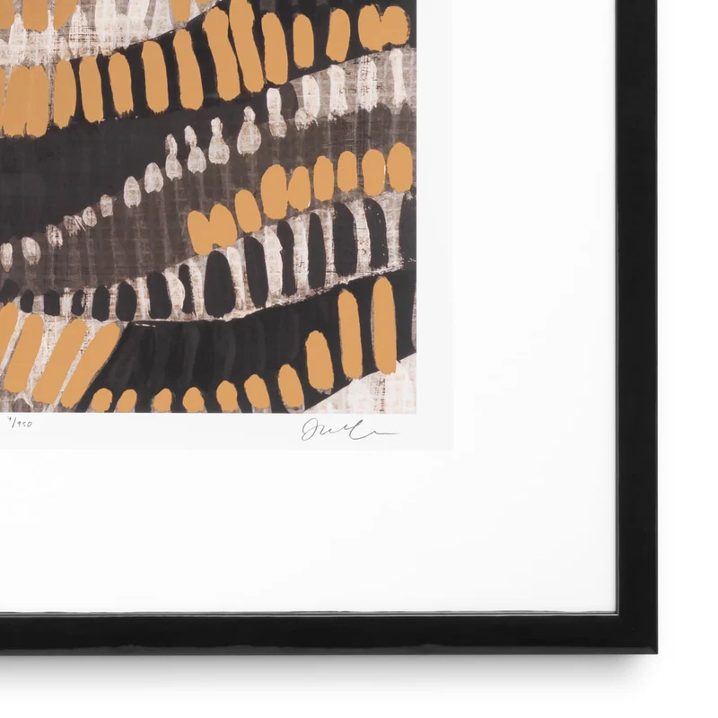Print Metallic Undulation by June Erica Vess set 2