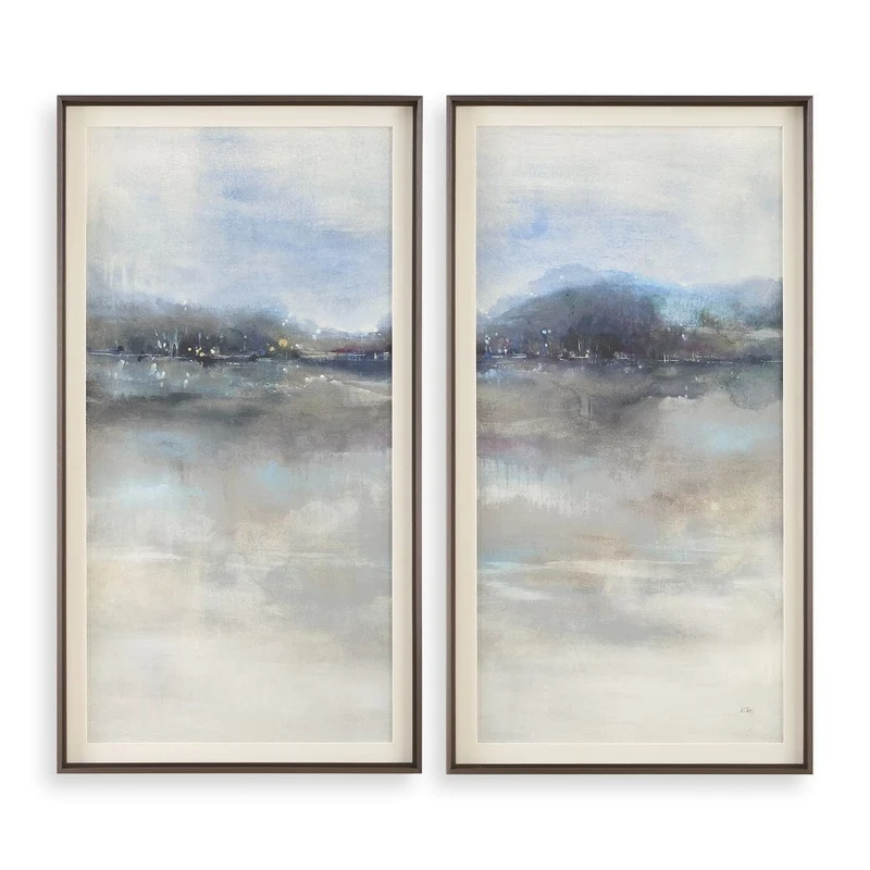 Thinking Of You Landscape Prints, Set of 2
