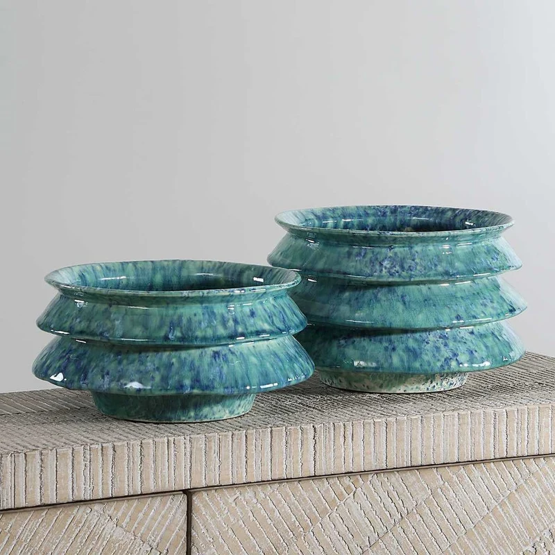 Zigzag Bowls Set of 2