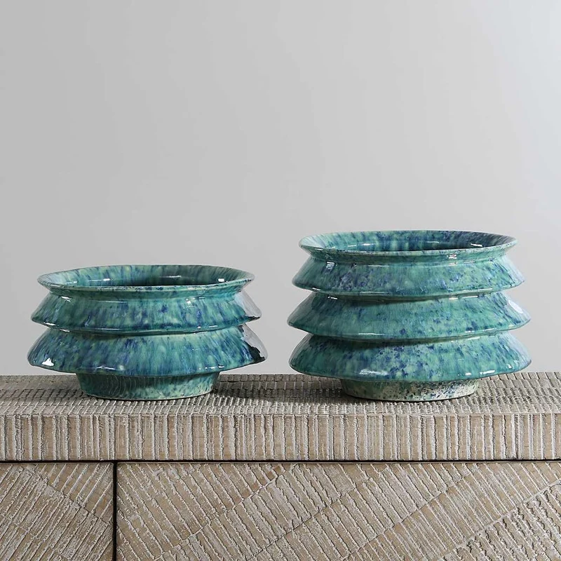 Zigzag Bowls Set of 2