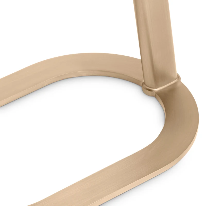 Side Table Oyo Brushed brass finish