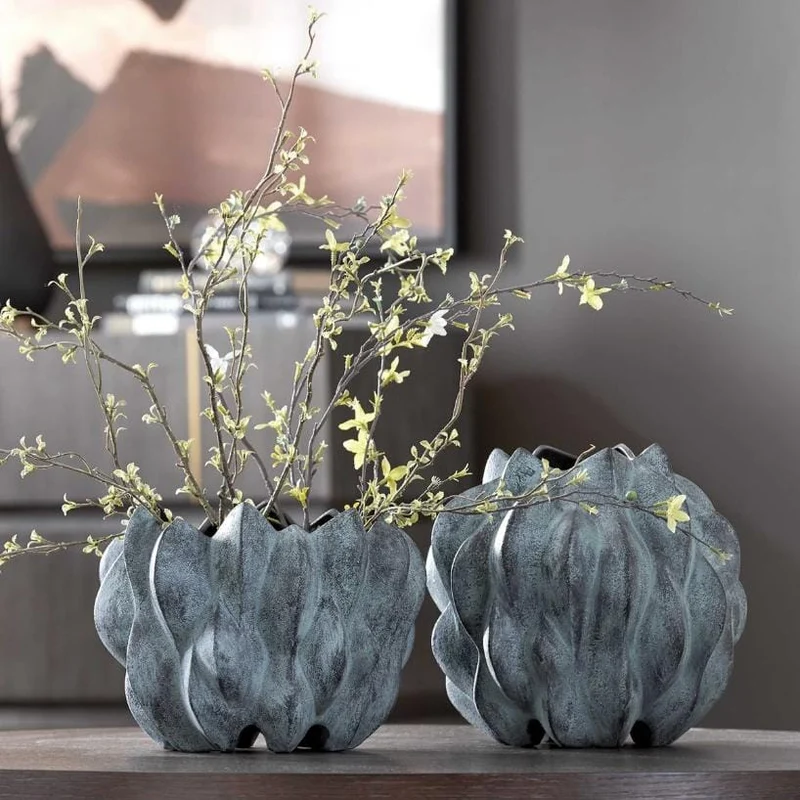 Verdant Bronze, Vases Set of 2