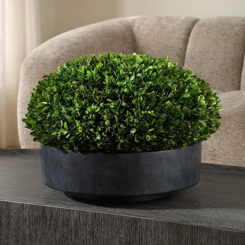 Verdana Boxwood Centerpiece In Bowl