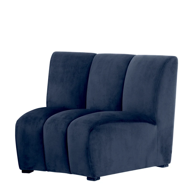 Modular Sofa Lando - Savona Midnight Blue Velvet