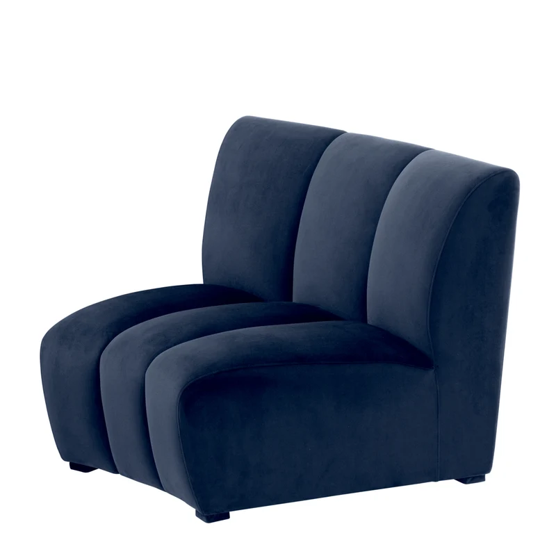 Modular Sofa Lando - Savona Midnight Blue Velvet