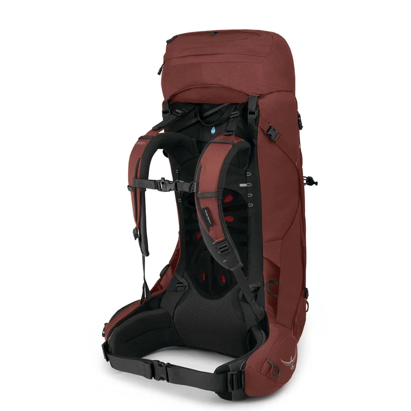 Osprey Aether 55 S/M - Mochila de trekking 78 cm (acorn red, S/M)