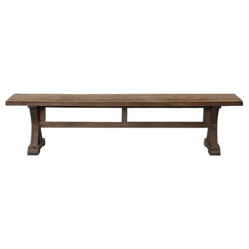 Stratford Salvaged Wood Bench