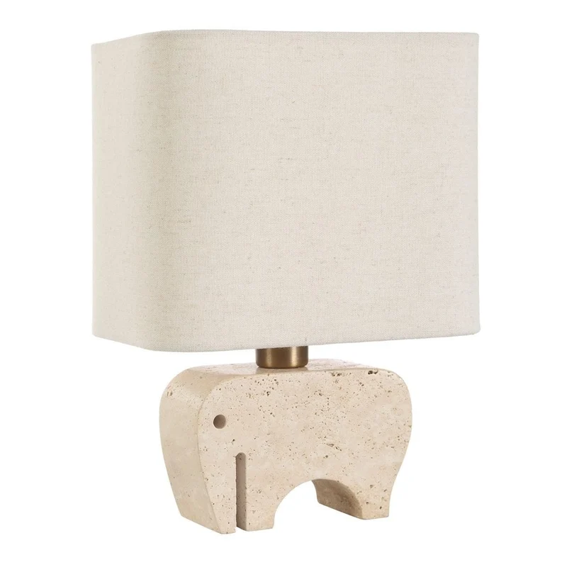 Tusk Travertine Accent Lamp