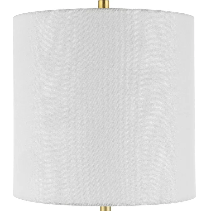 Turret Gold Buffet Lamp