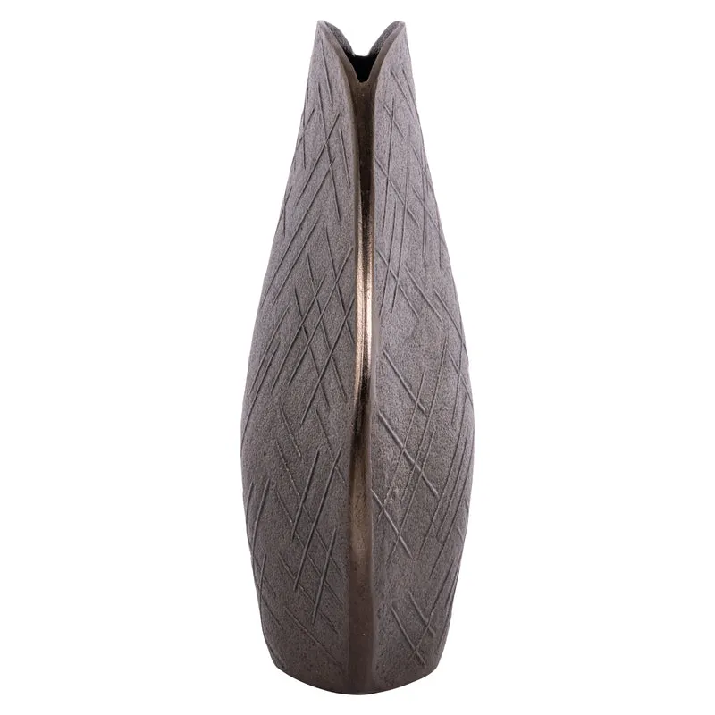 Vase Olivra bronze L | OUTLET