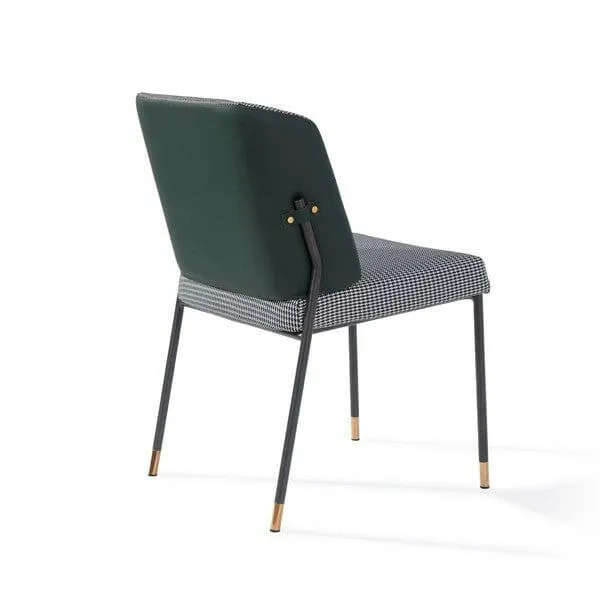 Victor Dining Chair - Houndstooth - Set of 2 | OUTLET