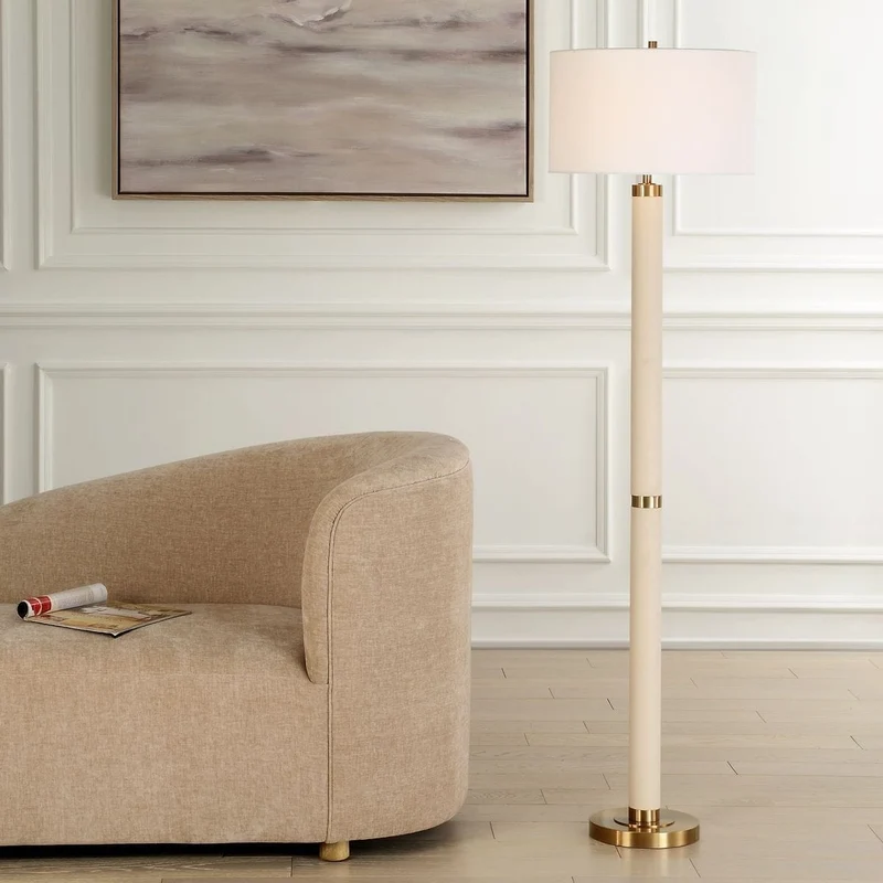 Wessex White Floor Lamp