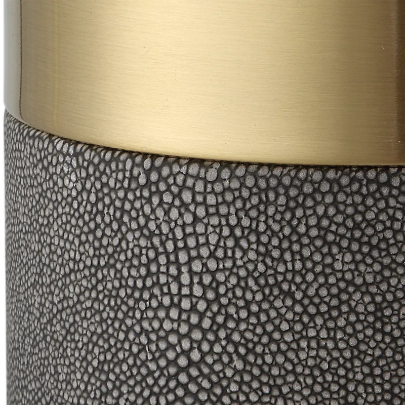 Wessex Gray Candleholders, Set of 2