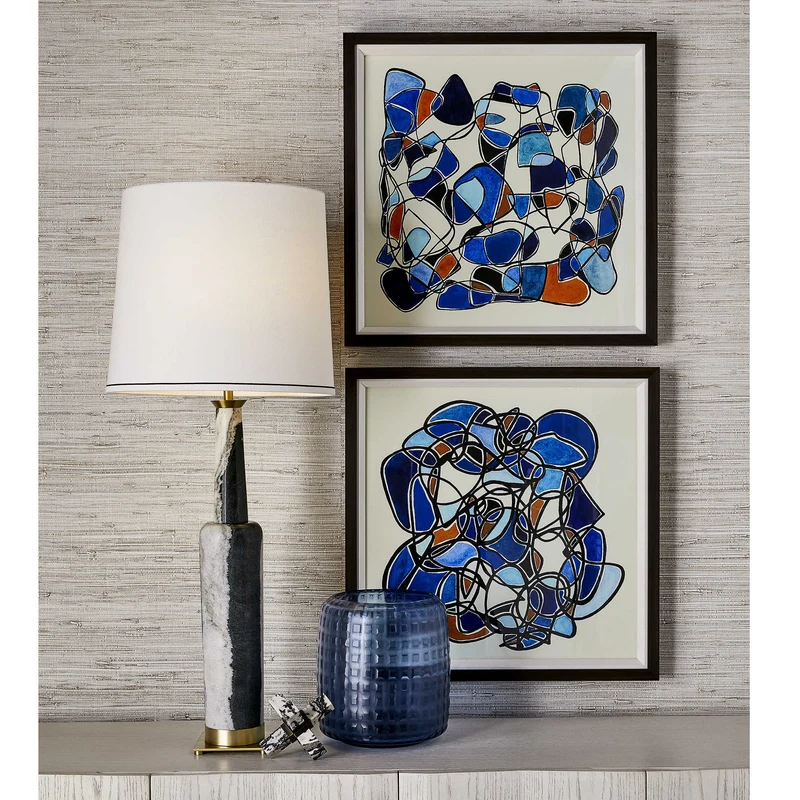 Statuesque Table Lamp - Panda Marble