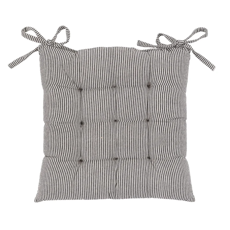 Windsor Woven Stripe Seatpad Ink Blue | OUTLET