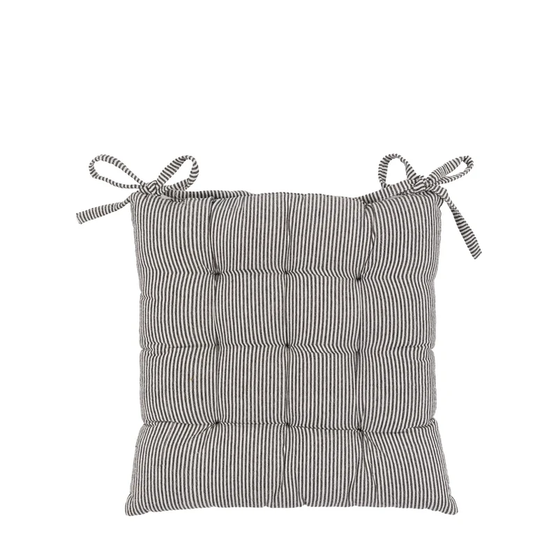 Windsor Woven Stripe Seatpad Ink Blue | OUTLET