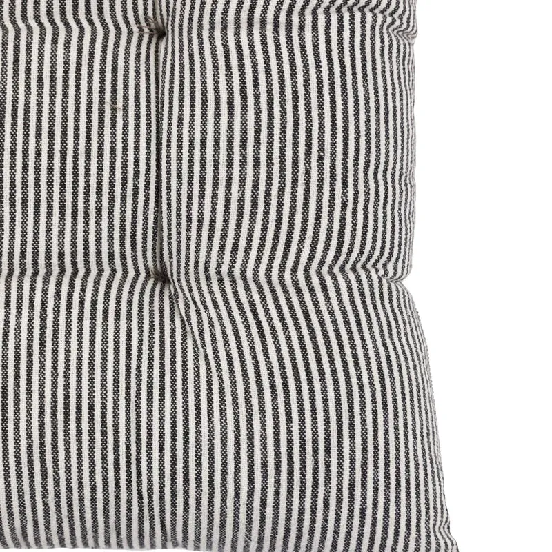 Windsor Woven Stripe Seatpad Ink Blue | OUTLET