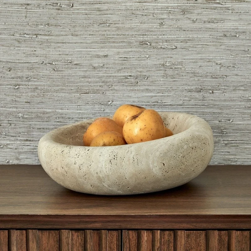 Swaddle Bowl - Travertine Large