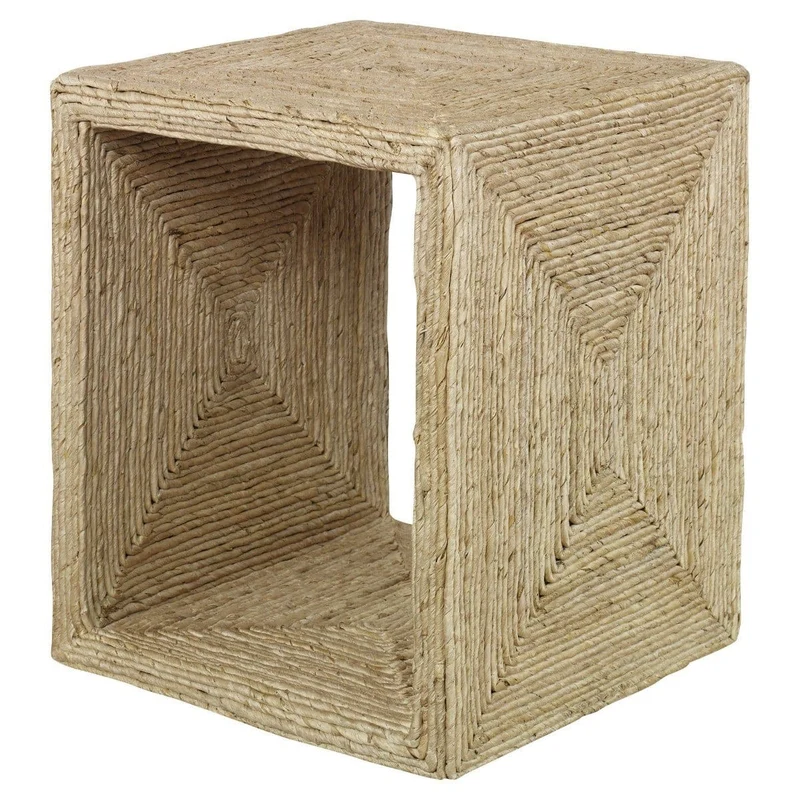 Rora Coastal Woven Side Table