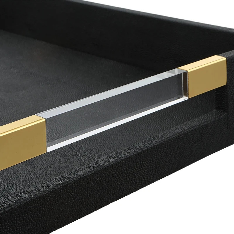 Wessex Black Shagreen Tray