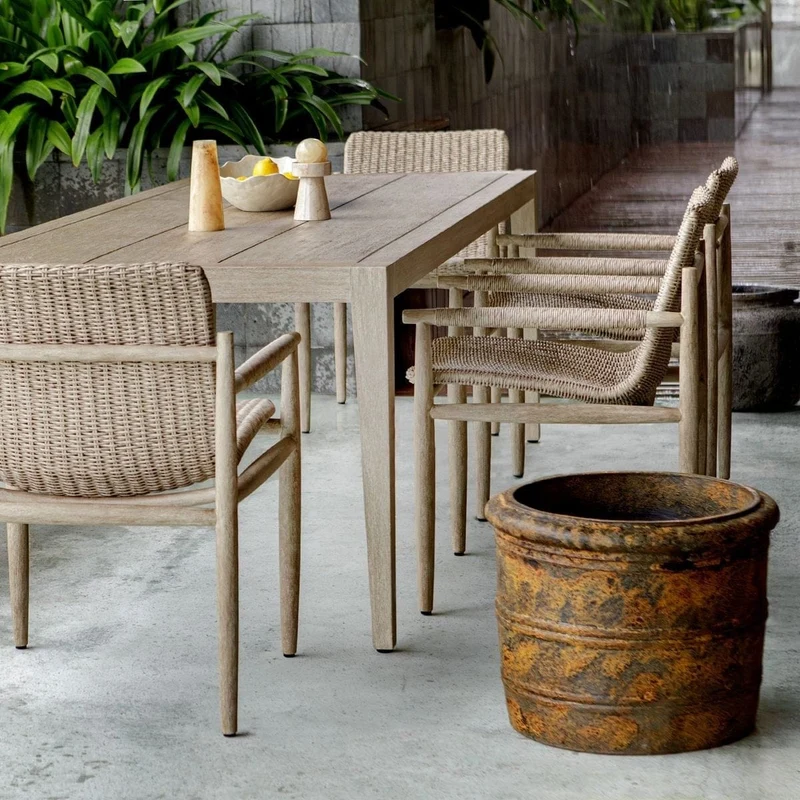 Weathered Relic Rustic Outdoor Planter