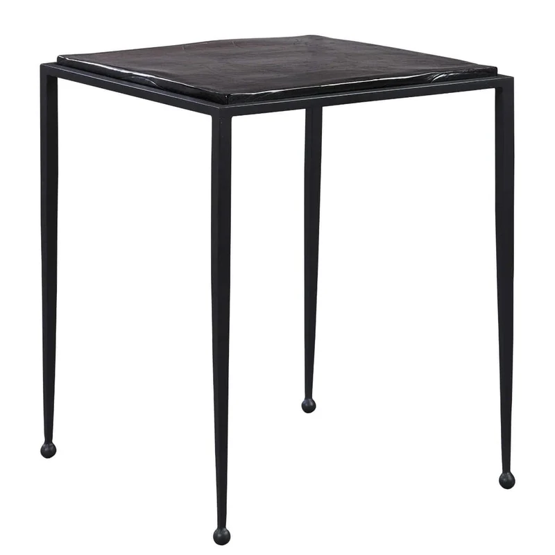 Wavelet Iron Side Table