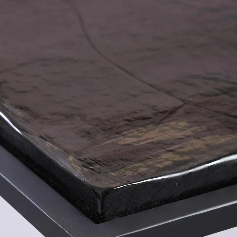 Wavelet Iron Side Table