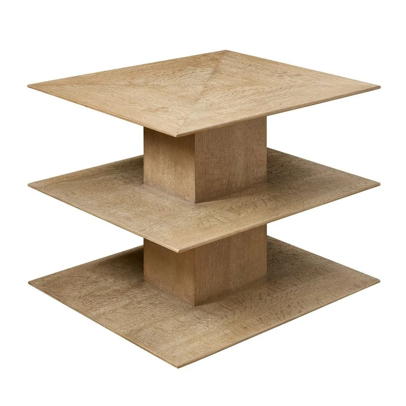 Stash It Side Table - Blonde