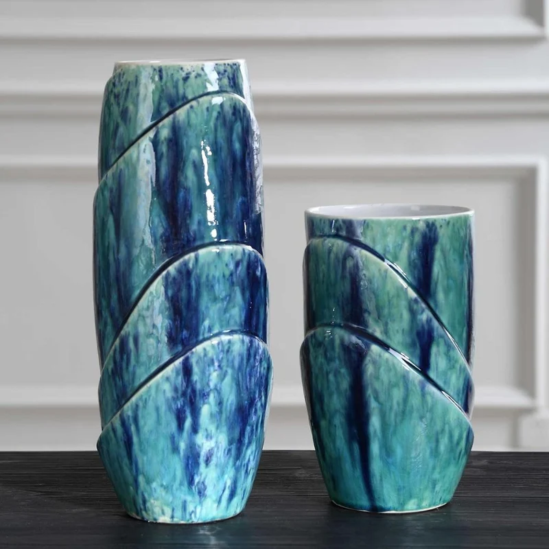Tranquil Duo, Vases Set of 2