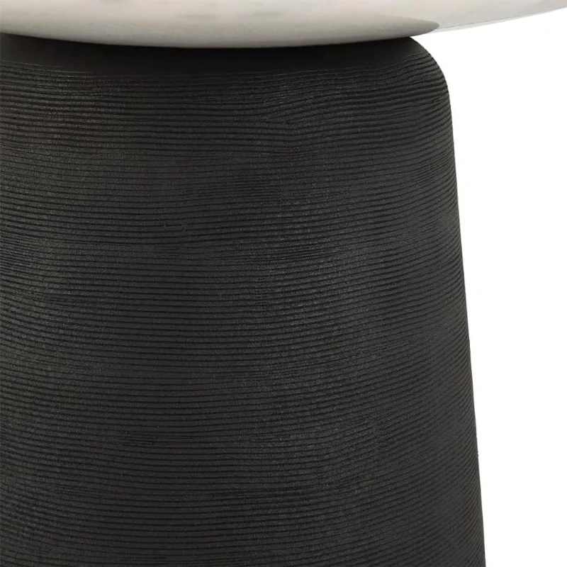 Total Eclipse Marble Accent Table