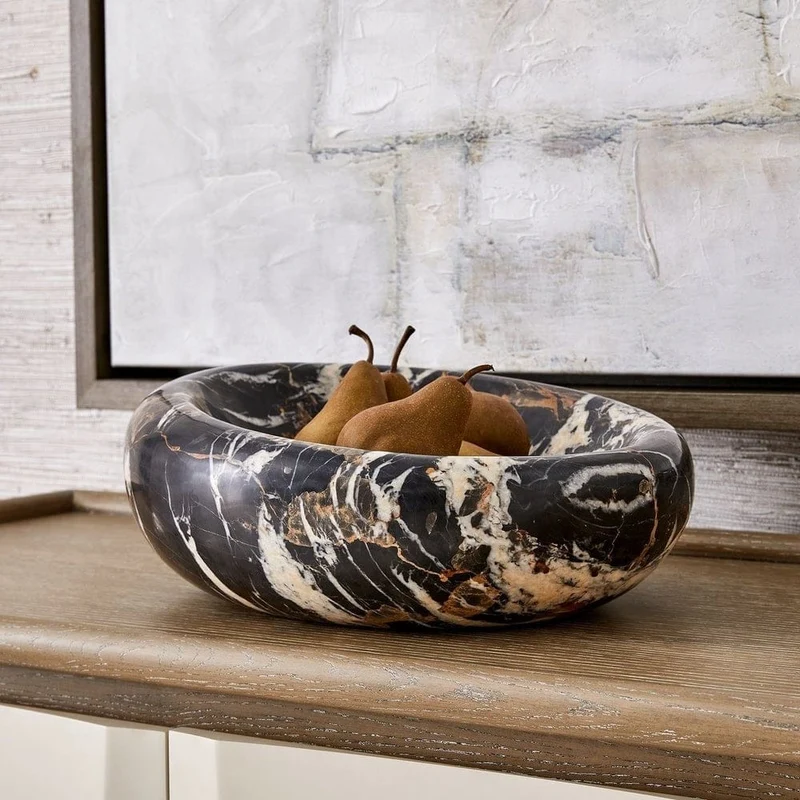 Swaddle Bowl in Michelangelo Marble Large