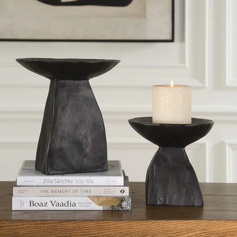 Shadow Pedestal Bowls - Set of 2