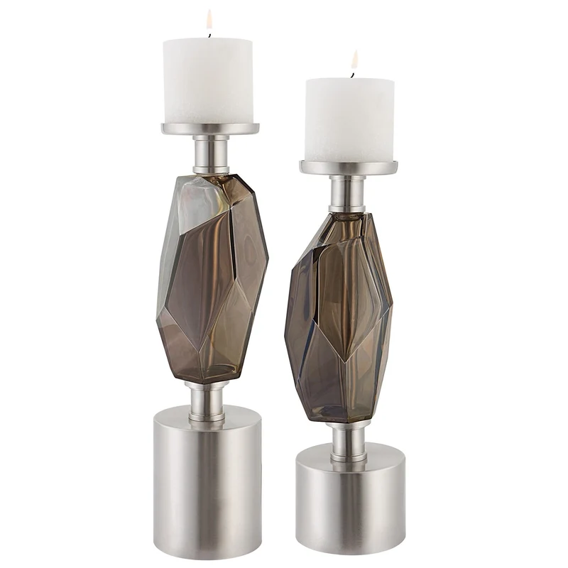 Ore Candleholders, Set/2