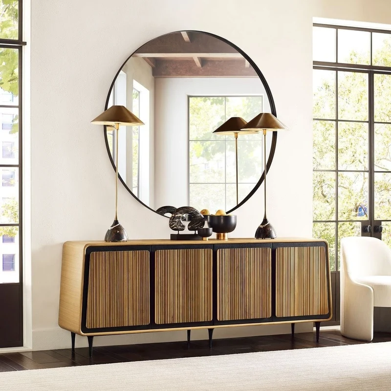 Striation 4 Door Cabinet