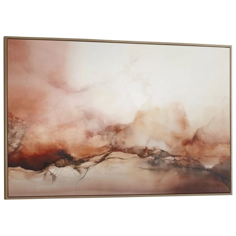 Rise Framed Modern Canvas