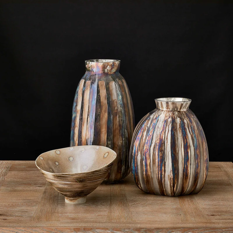 Ripple Vase - Bronze Medium