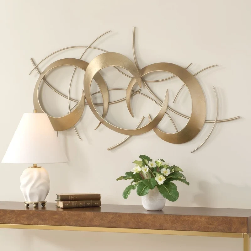 Motivate Gold Wall Art