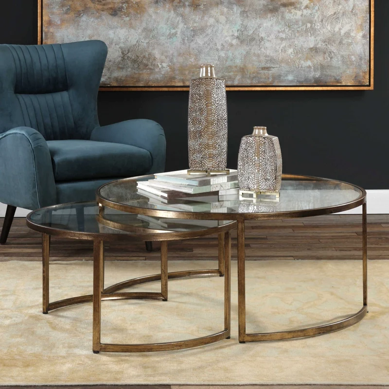 Rhea Nested Coffee Tables Set of 2