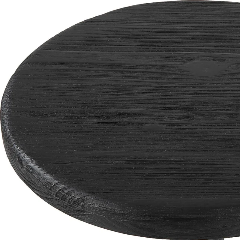 Sona Black Counter Stool