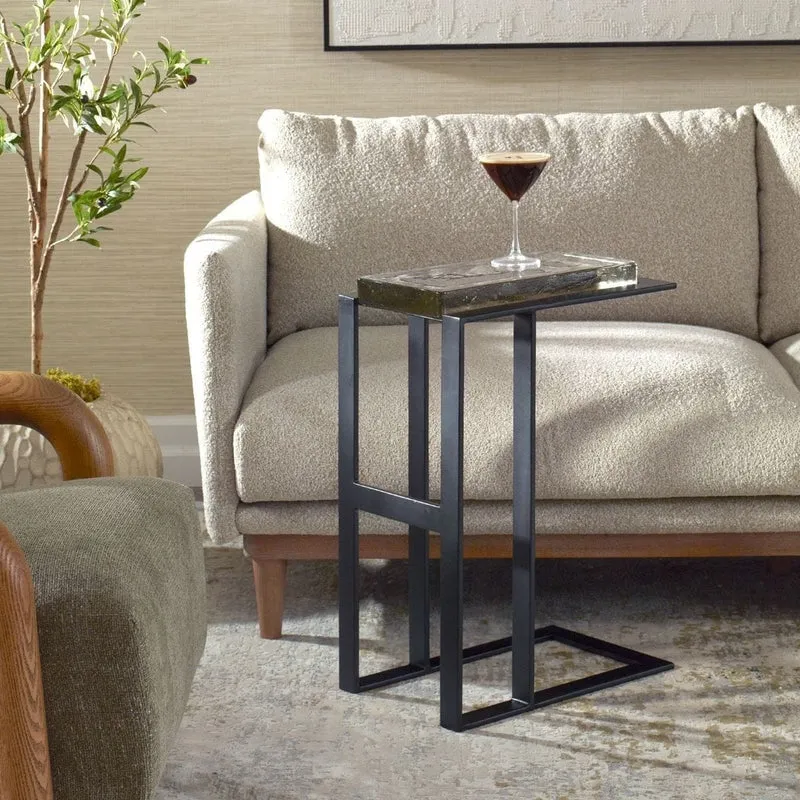 Soma Black Accent Table