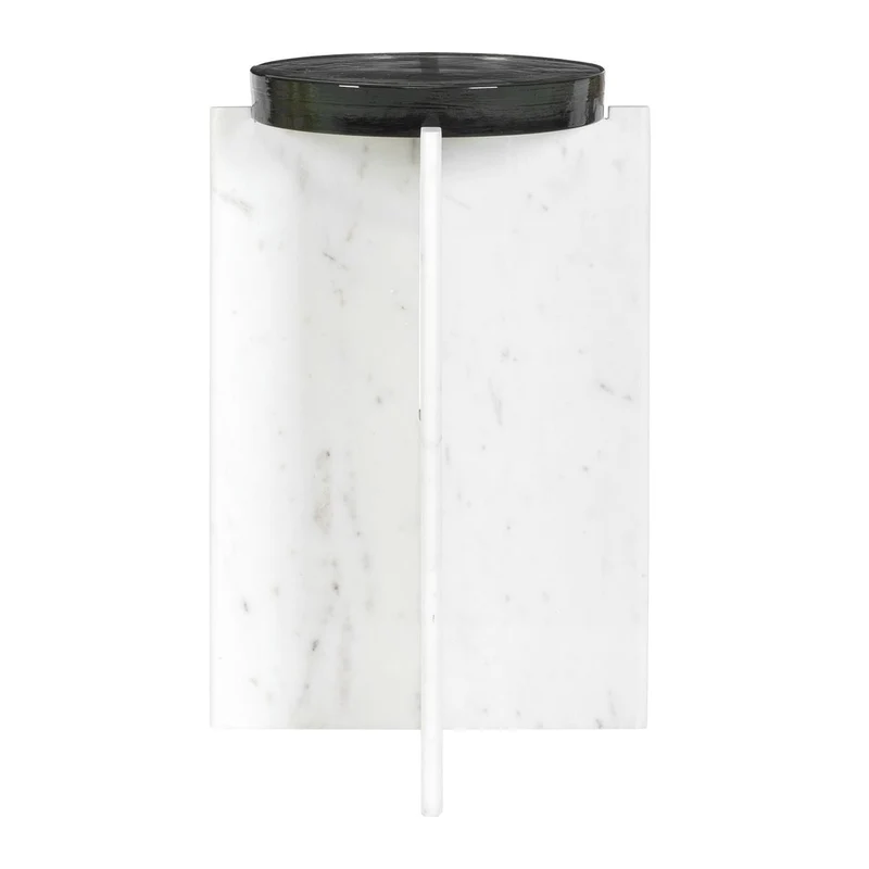 Olina Marble Outdoor Accent Table