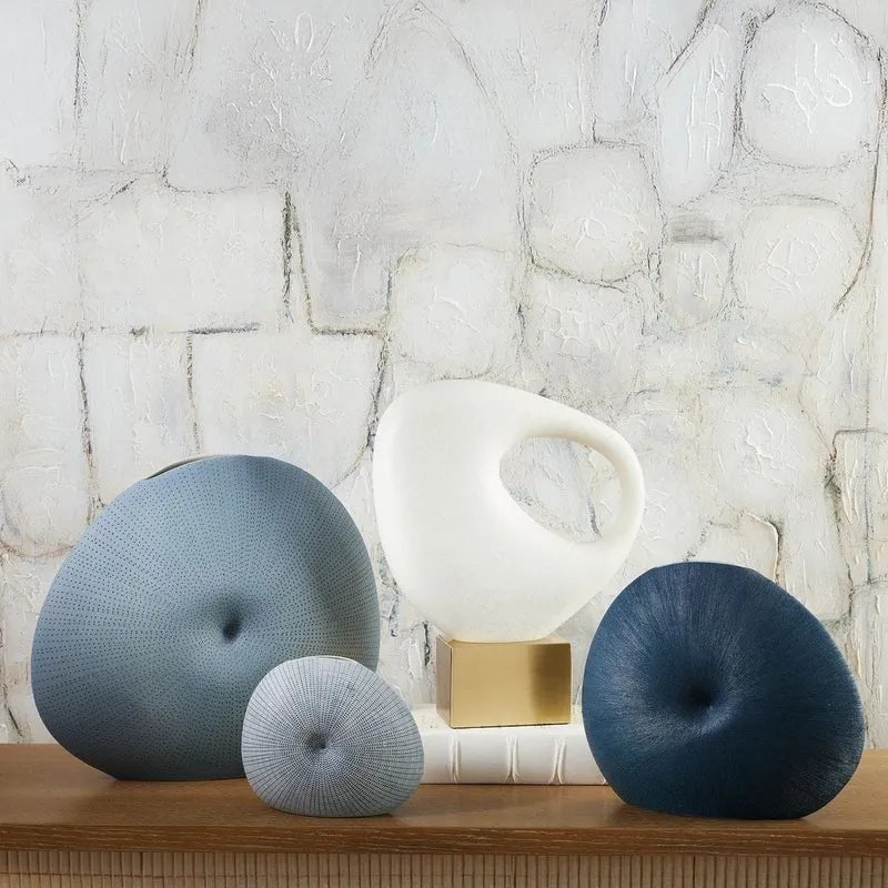 Pillow Vases in Denim - Set of 3