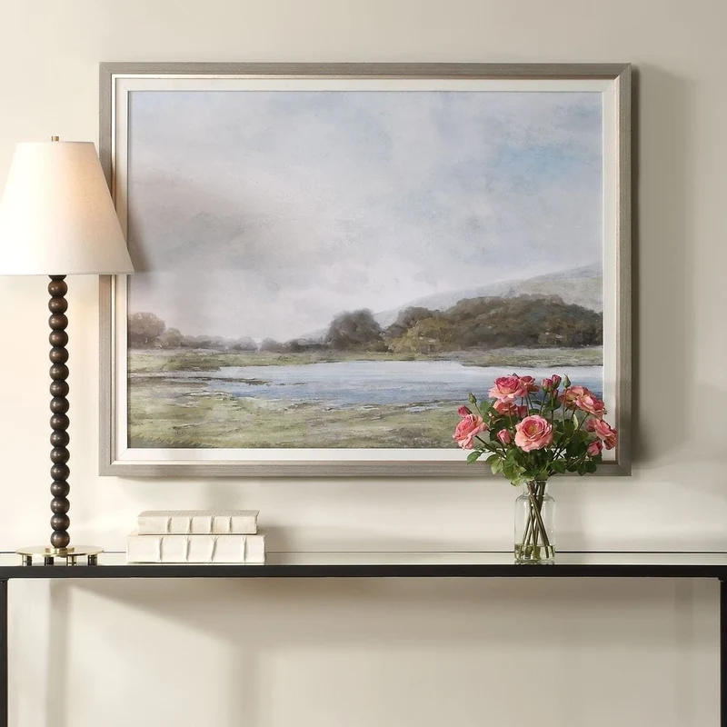 Restful Vista-Awe Landscape Art