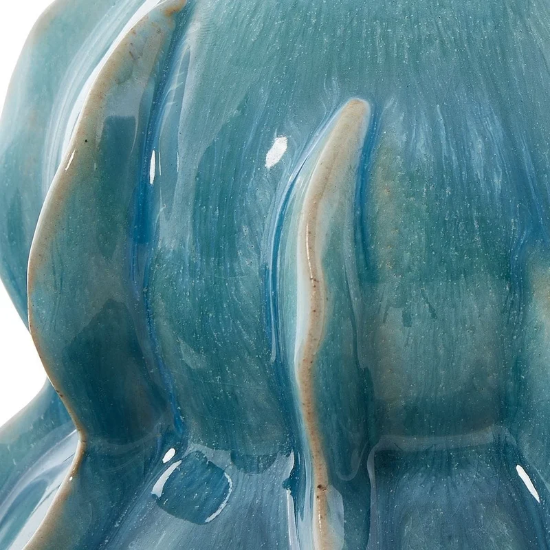 Ocean Wave Outdoor Glazed Vases Set of 2