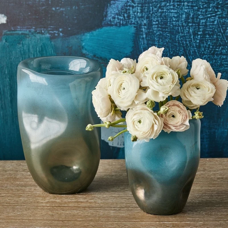 Ocean Vases Set of 2